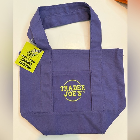 Trader Joe's Halloween Canvas Tote Bags - Picture 2 of 5